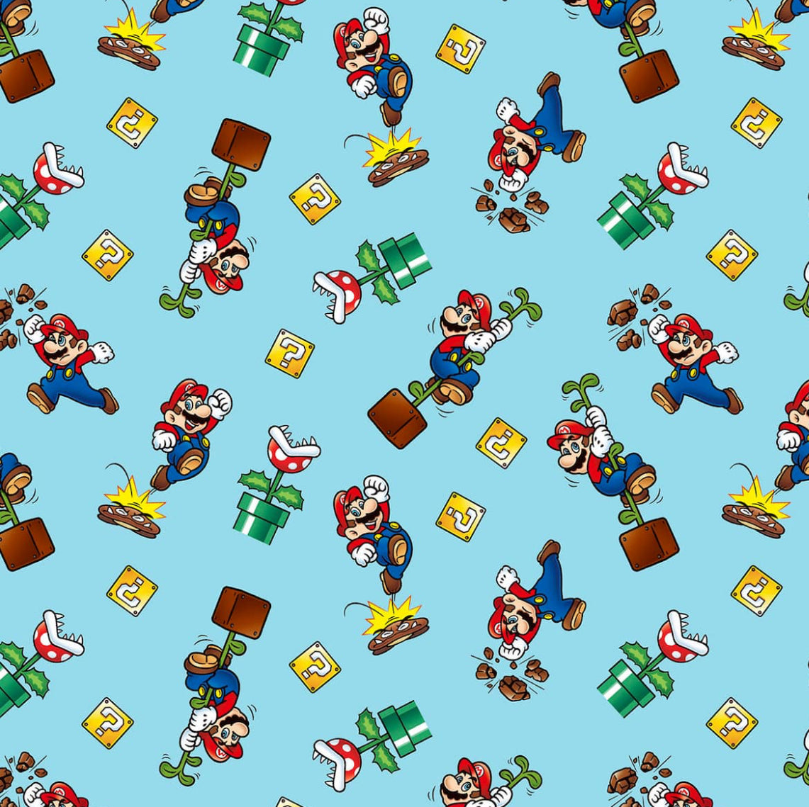 Super Mario skull scrub cap mens