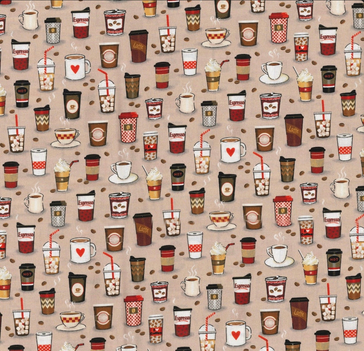 Coffee latte espresso skull scrub cap mens