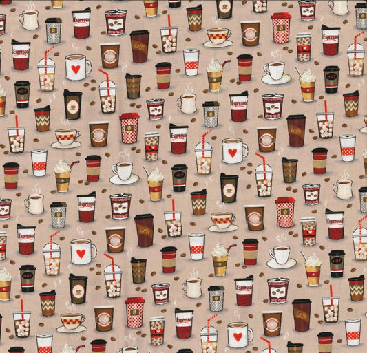 Coffee latte espresso skull scrub cap mens