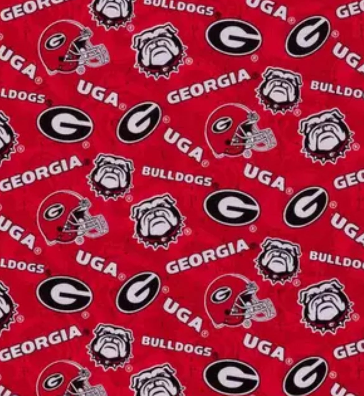 University of Georgia UGA Bulldogs ponytail scrub cap womens