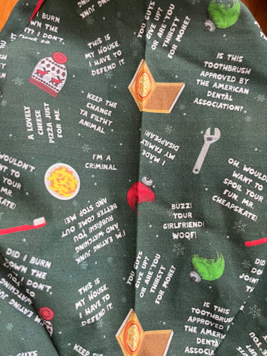 Home Alone Kevin McAllister Christmas scrub cap mens