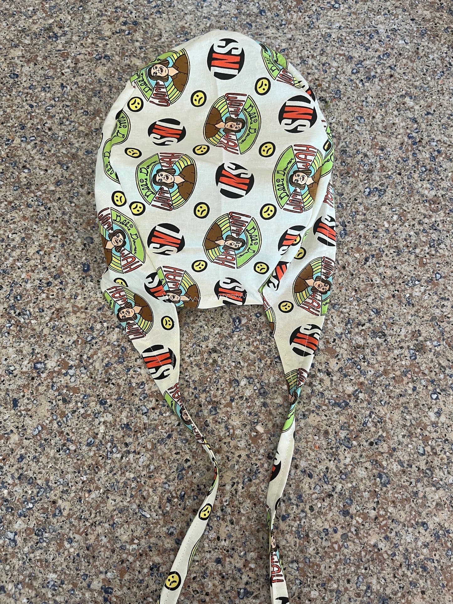 Debbie Downer SNL skull scrub cap mens