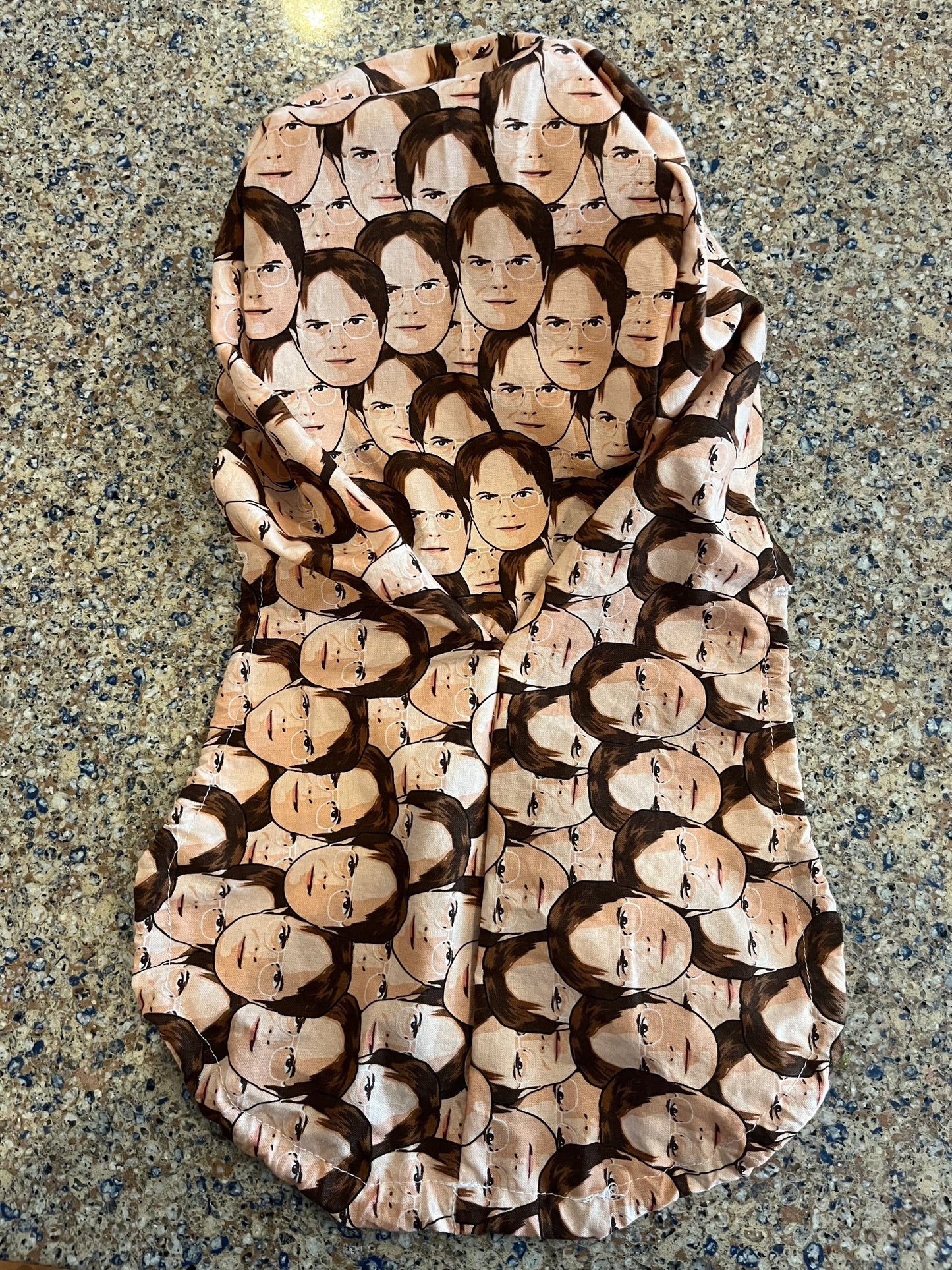 Dwight Shrute the office ponytail scrub cap womens