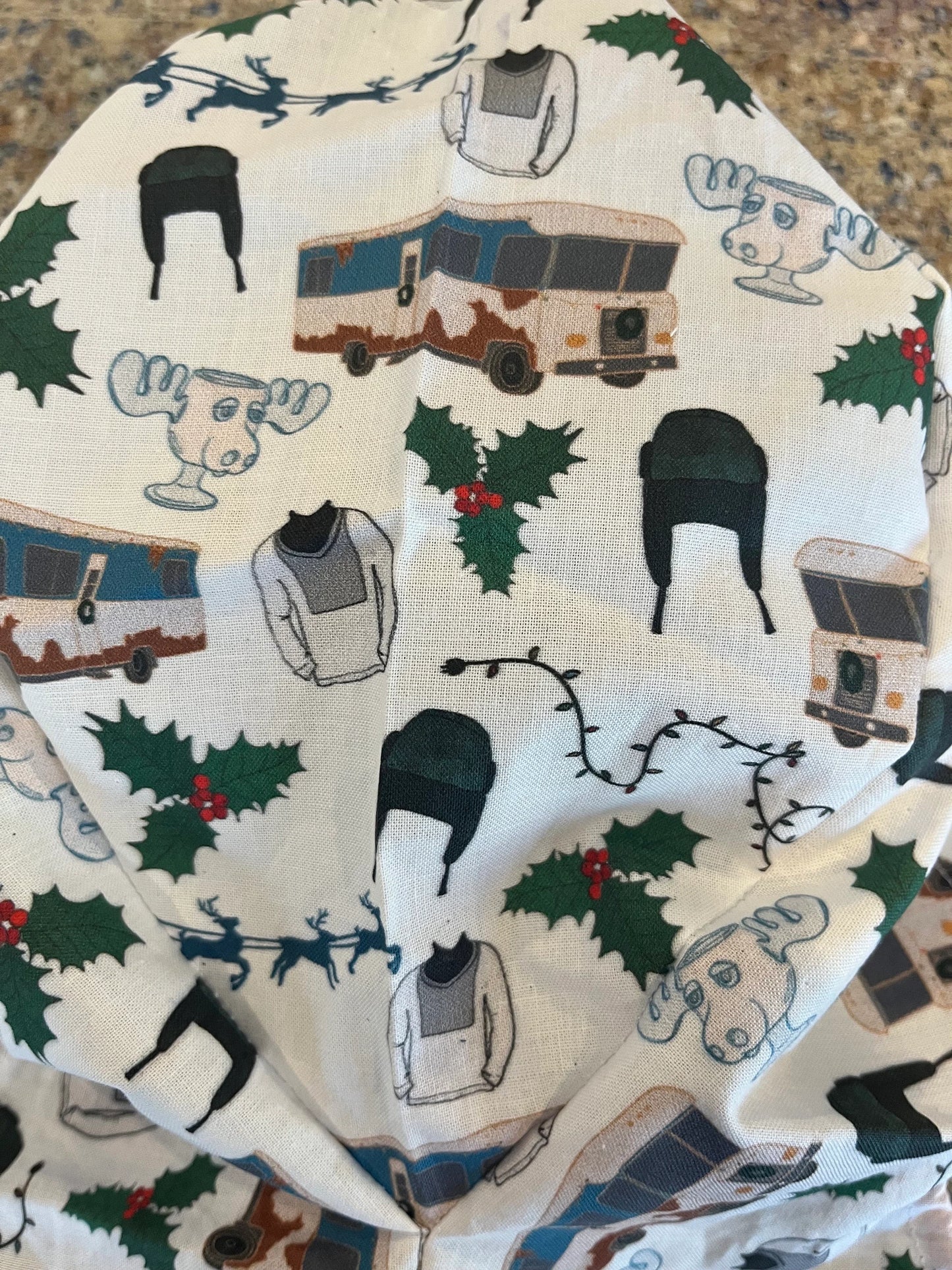 Cousin eddie christmas vacation skull scrub cap mens