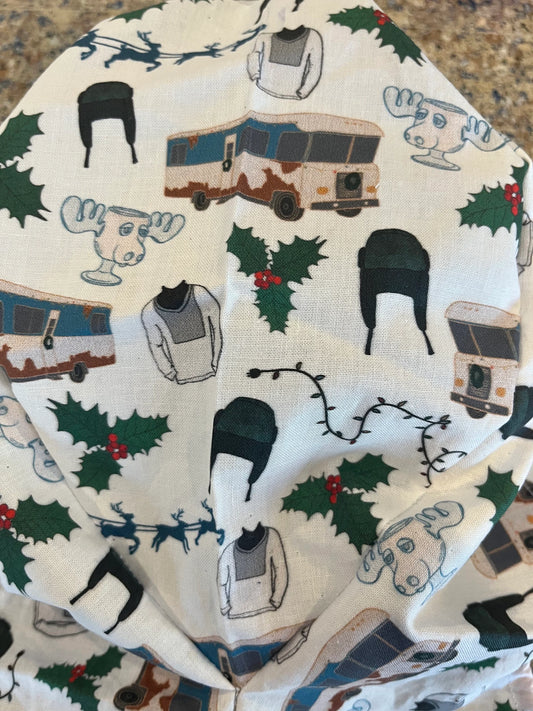 Cousin eddie christmas vacation skull scrub cap mens