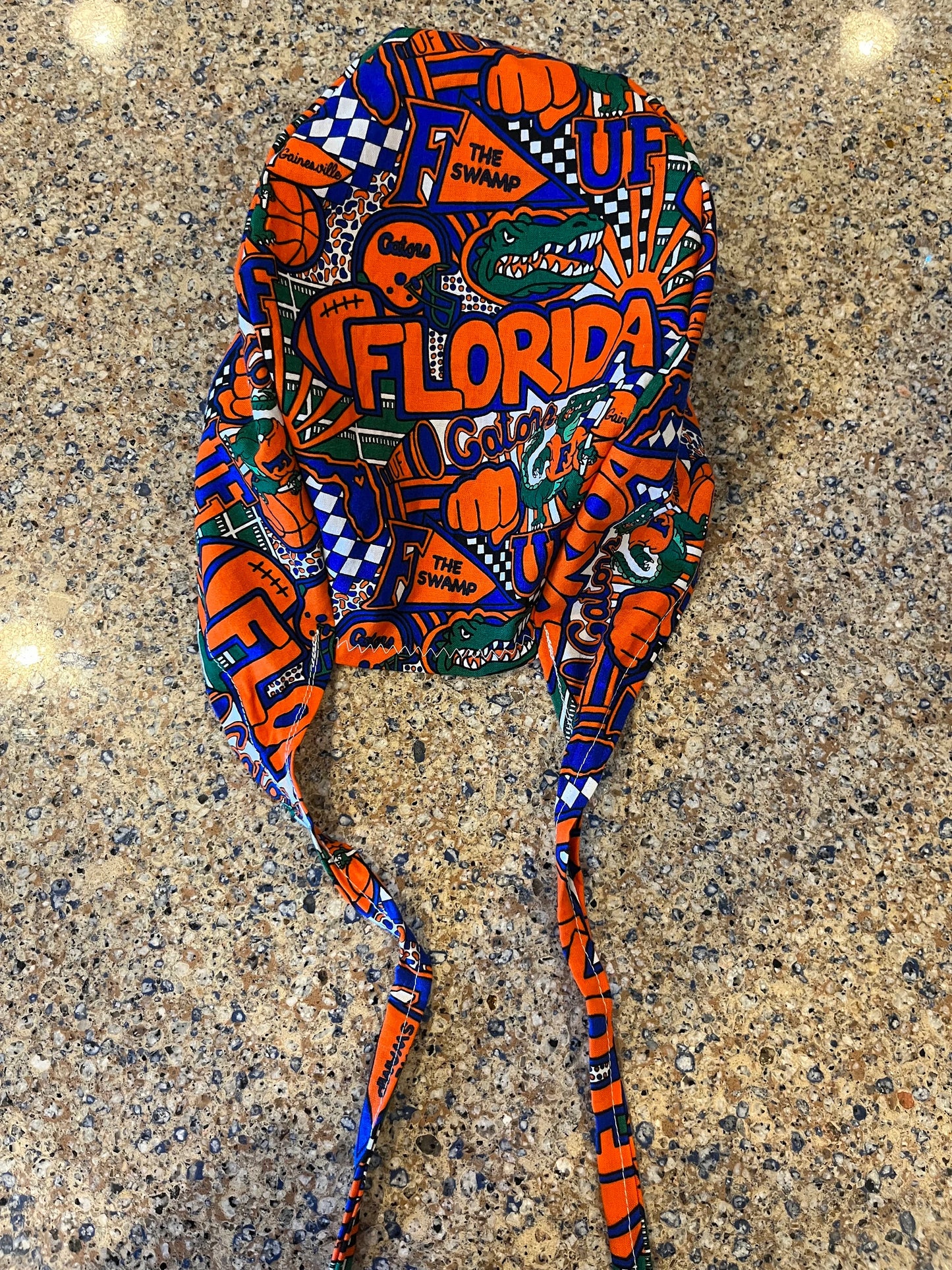 Florida State University FSU gators skull scrub cap mens