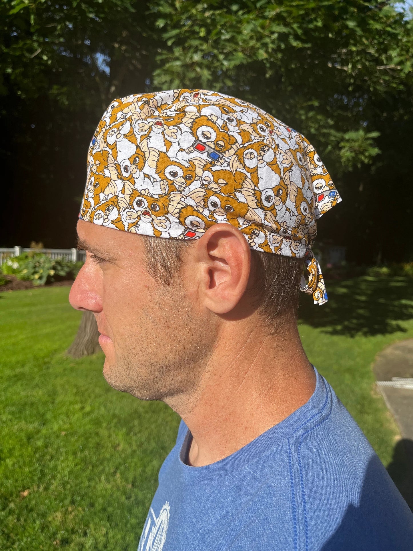 Gremlins Gizmo mogwai skull scrub cap mens