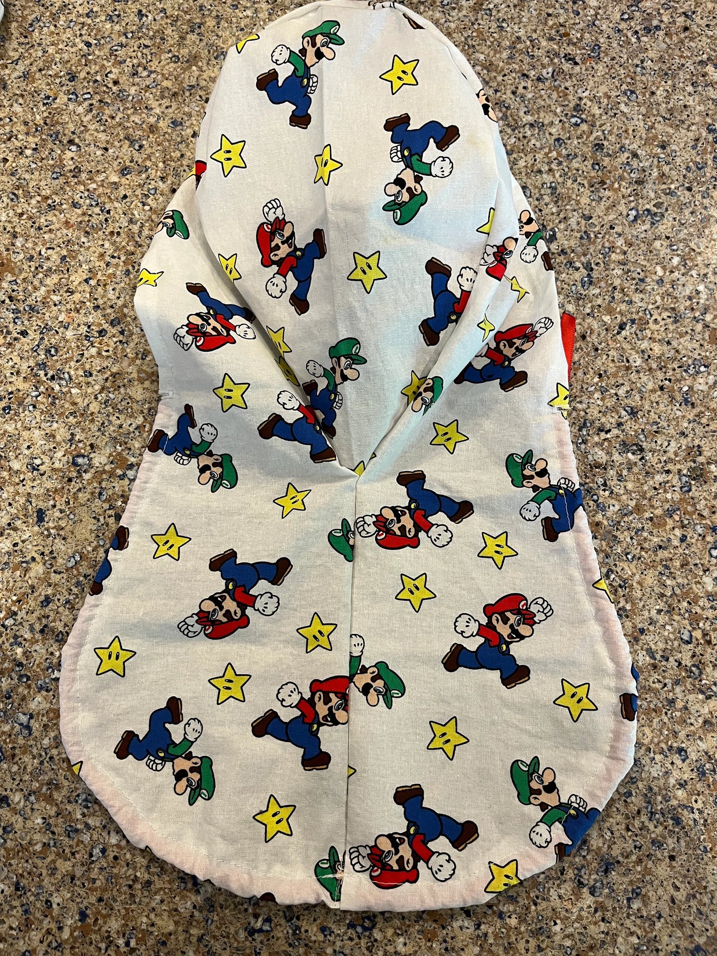 Mario Luigi ponytail scrub cap womens