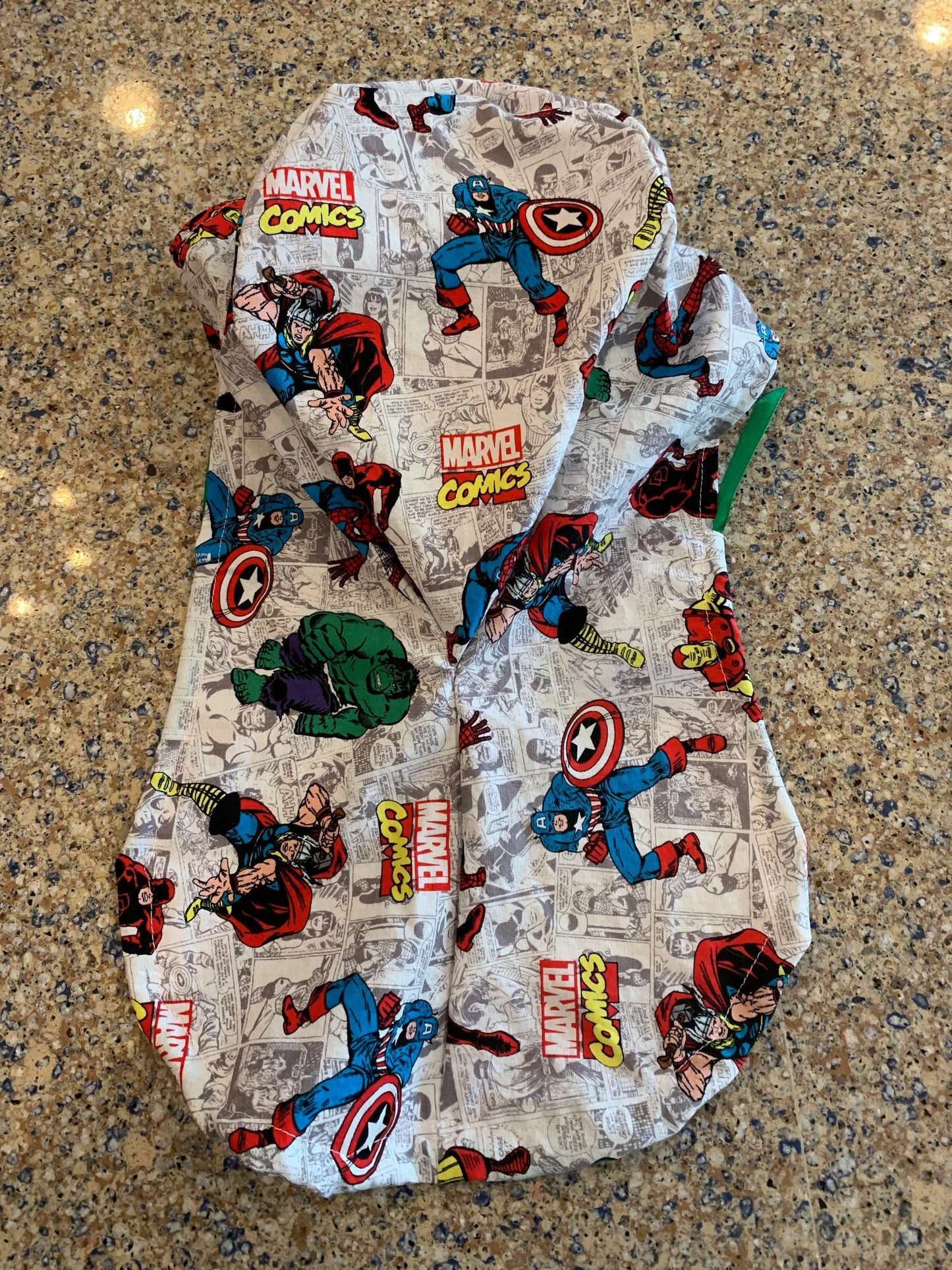 Marvel Comic movie heroes Thor hulk characters pony tail ponytail scrub cap womens