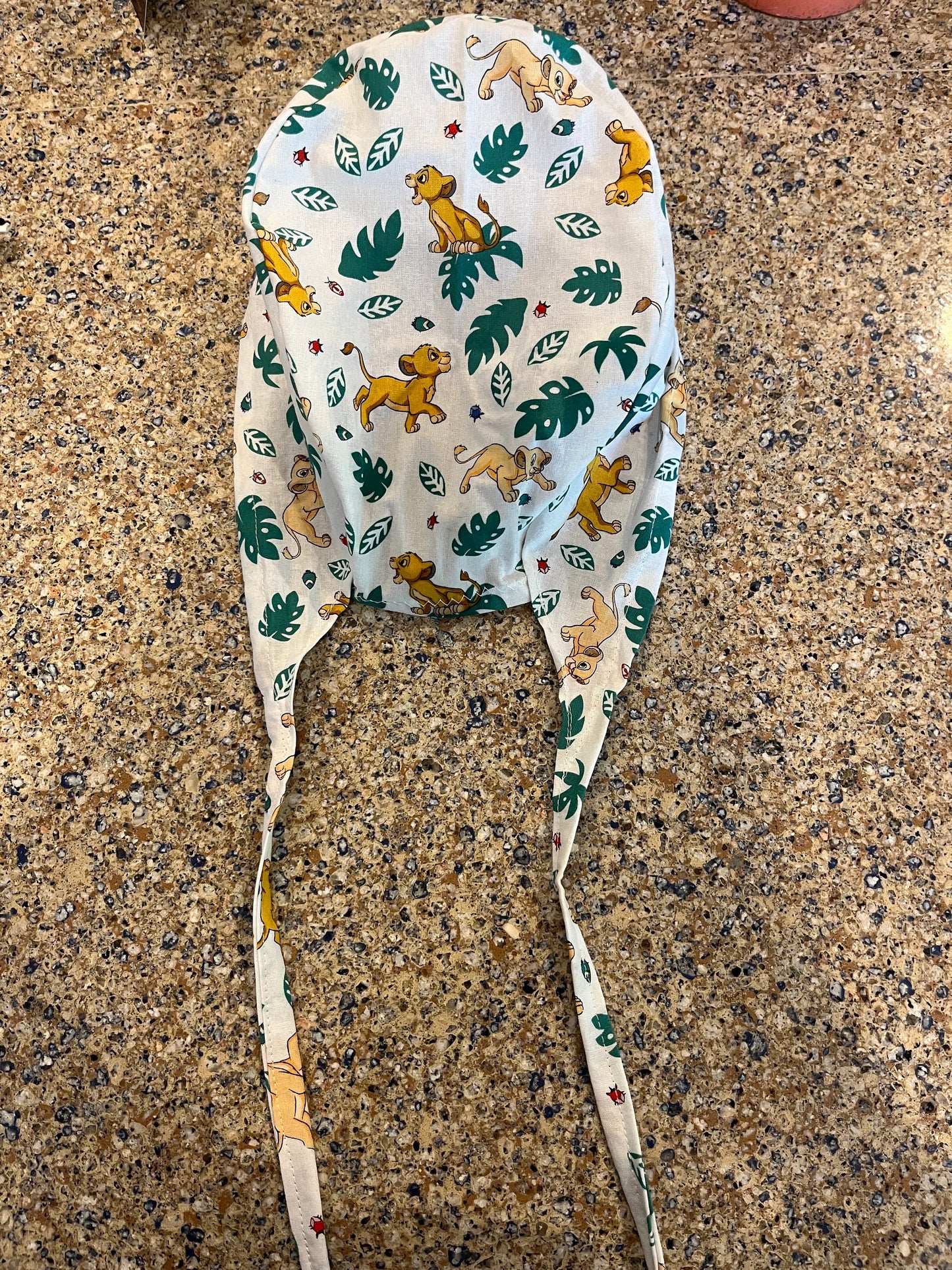 Lion King simba nala skull scrub surgical cap mens
