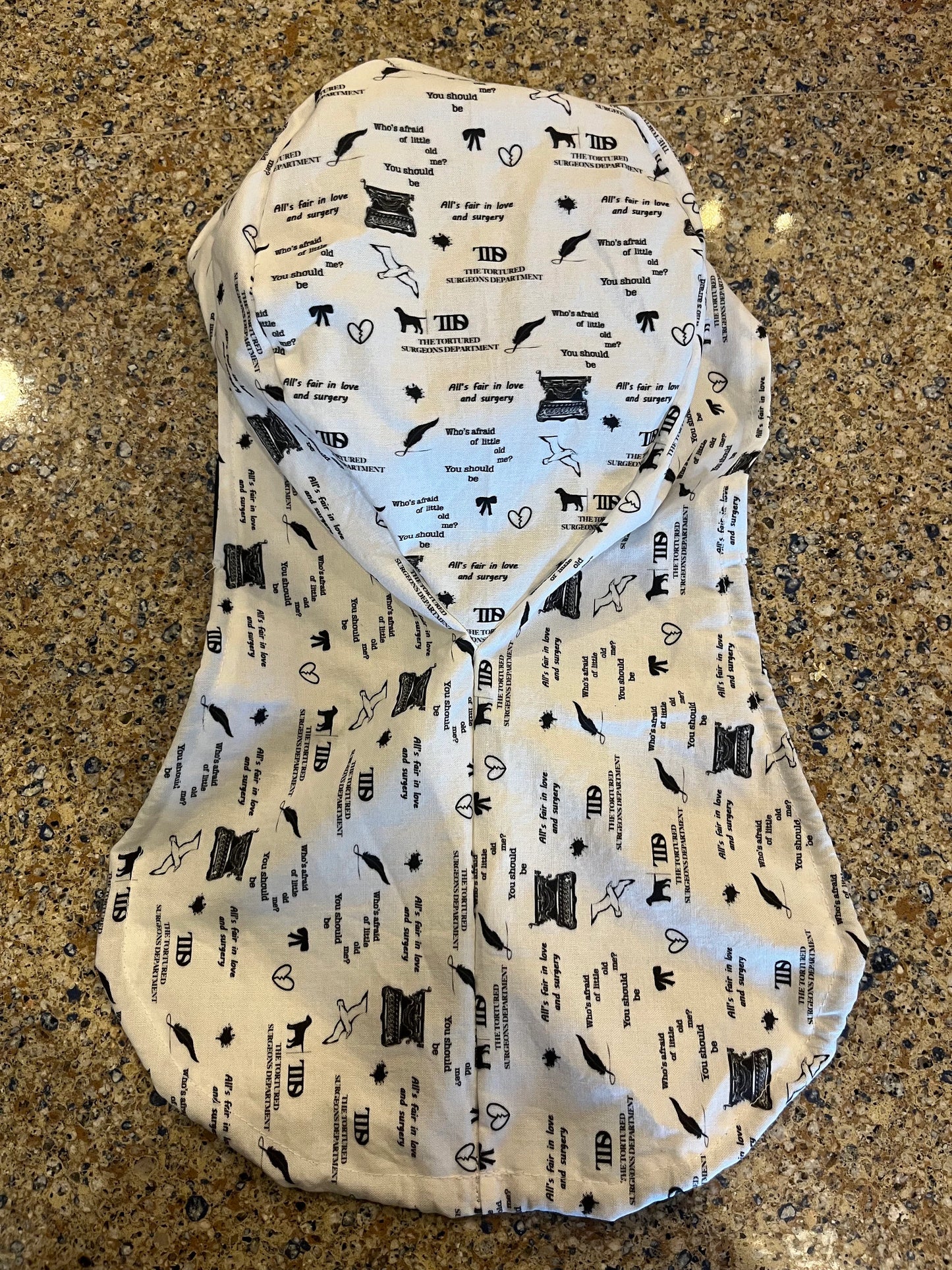 Taylor Swift Tortured surgeons department poets eras ponytail scrub cap womens