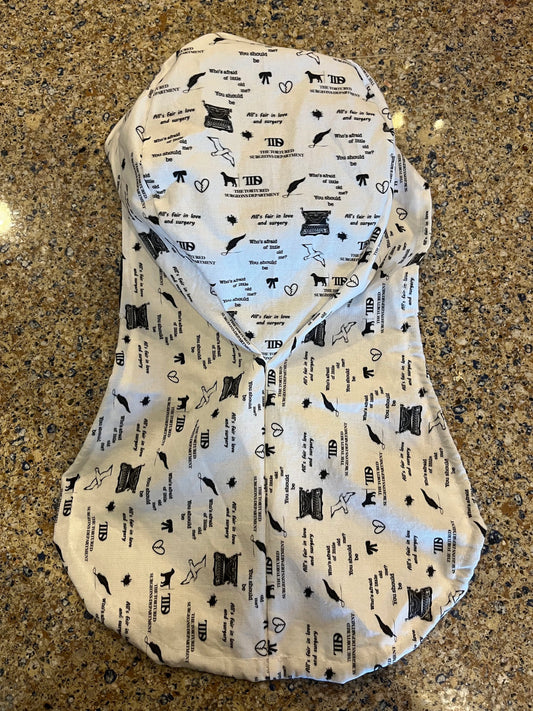 Taylor Swift Tortured surgeons department poets eras ponytail scrub cap womens