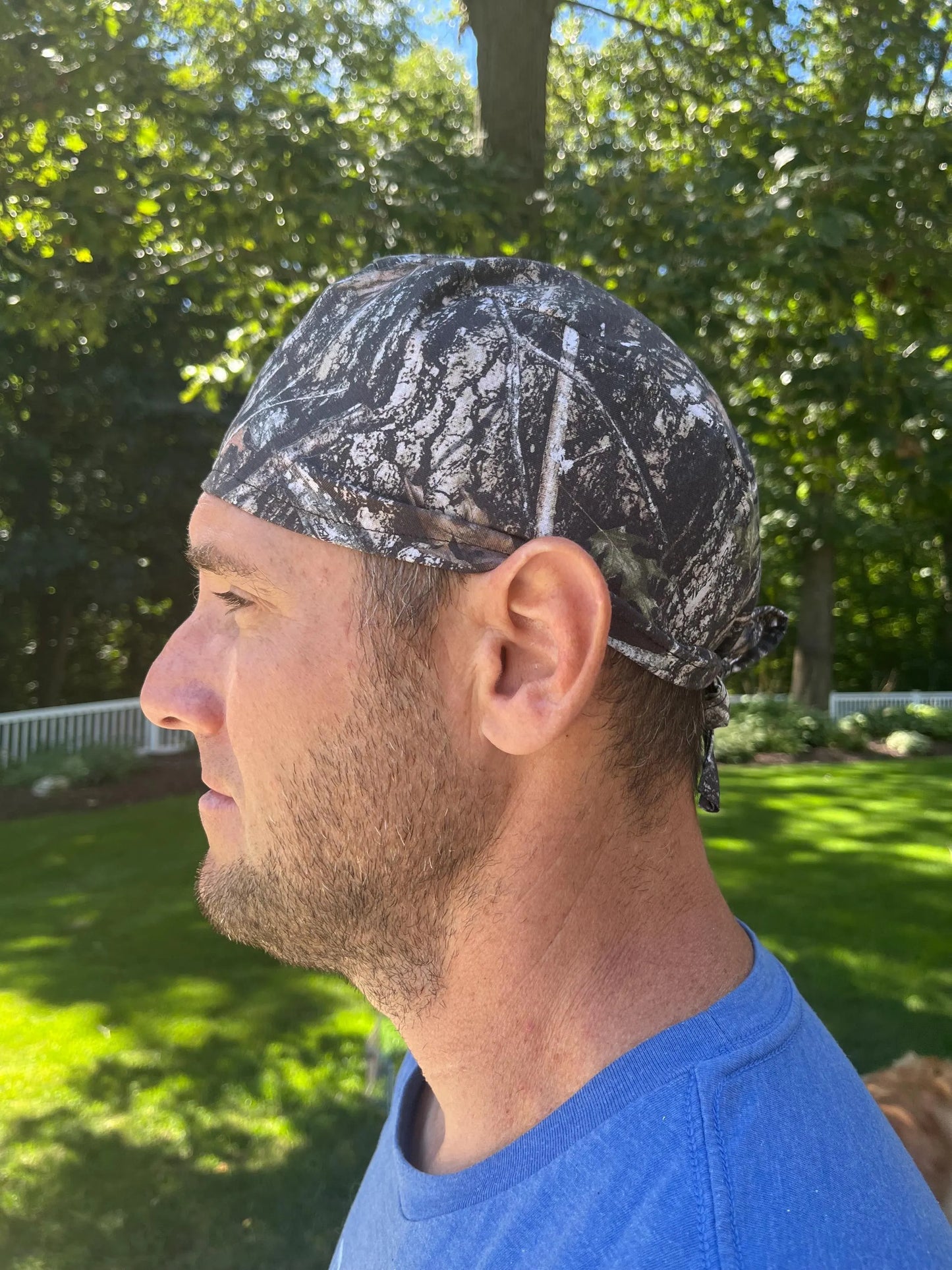 True Timber camou camo camouflage skull scrub cap mens