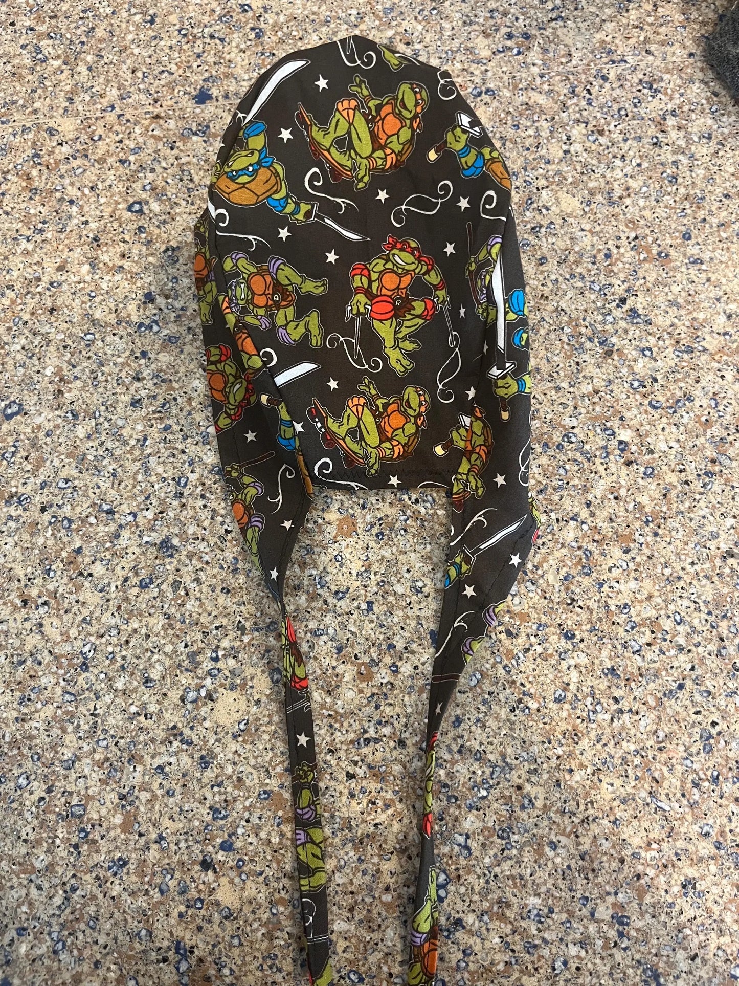 Teenage Mutant Ninja Turtles TMNT skull scrub cap mens