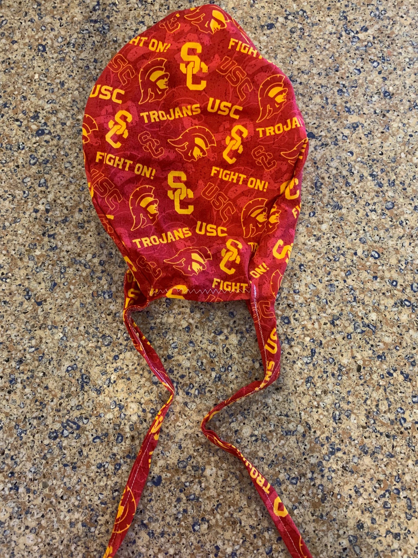 University of Southern California USC skull scrub cap mens