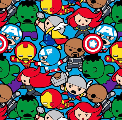 Marvel kawaii characters hulk iron man skull scrub cap mens