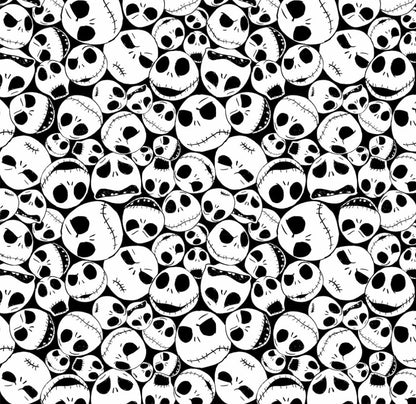 Jack nightmare before Christmas skull Halloween skull scrub cap mens