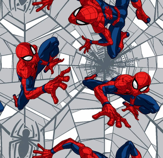 SPIDER-MAN cartoon skull scrub cap mens