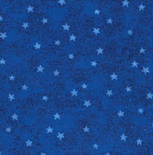 Blue stars ponytail scrub cap womens