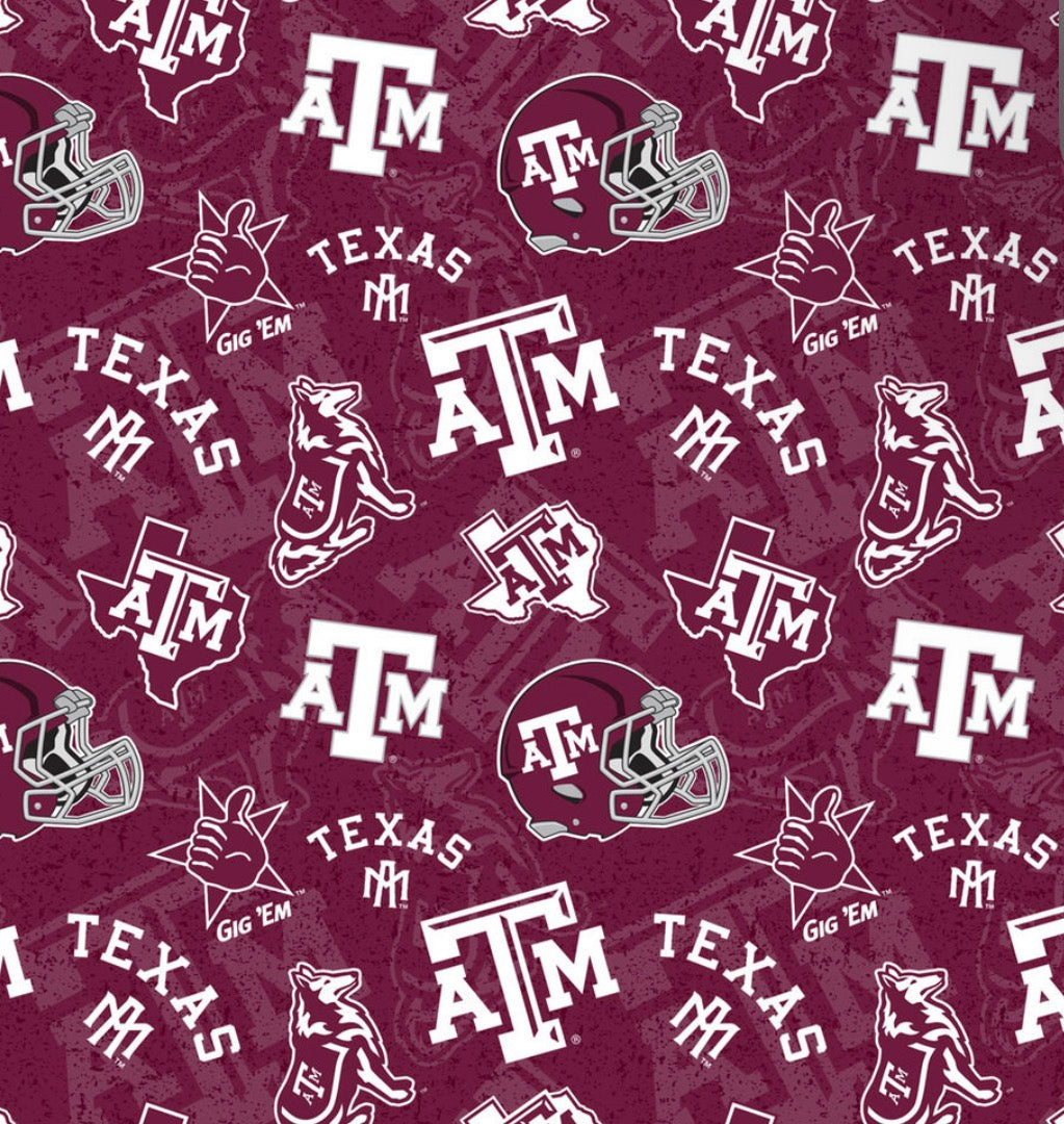 Texas A&M University Aggies ponytail scrub cap womens