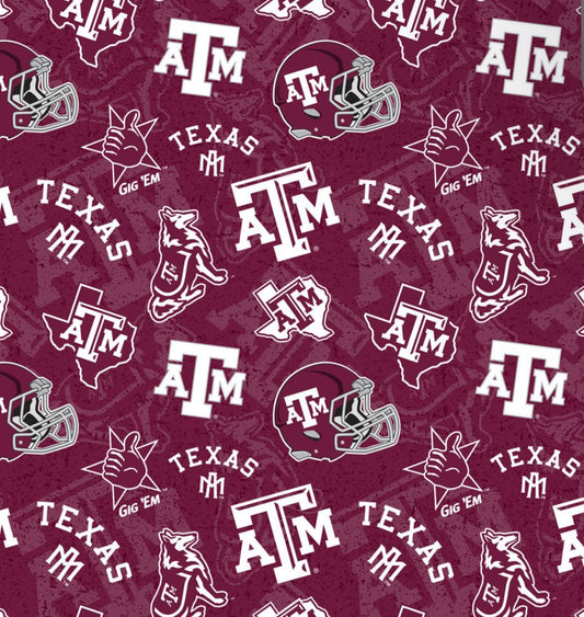 Texas A&M University Aggies ponytail scrub cap womens
