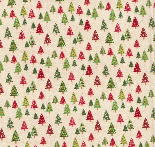 Christmas tree glitter ponytail scrub cap womens