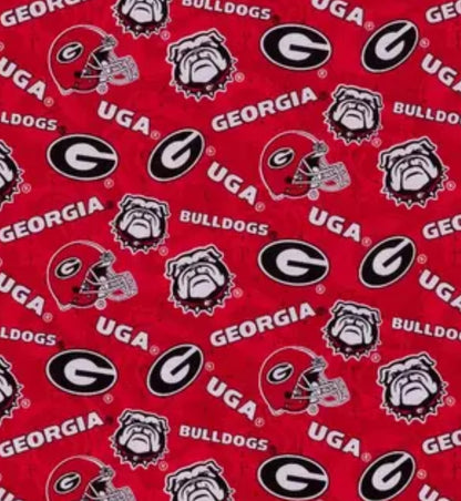 University of Georgia UGA Bulldogs ponytail scrub cap womens