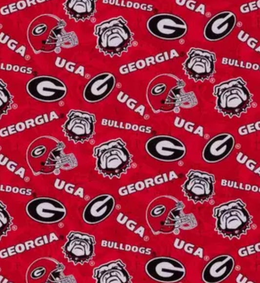 University of Georgia UGA Bulldogs ponytail scrub cap womens