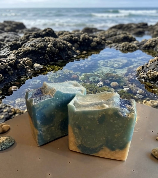 HIGH TIDES handmade artisan shea butter moisturizing soap bar