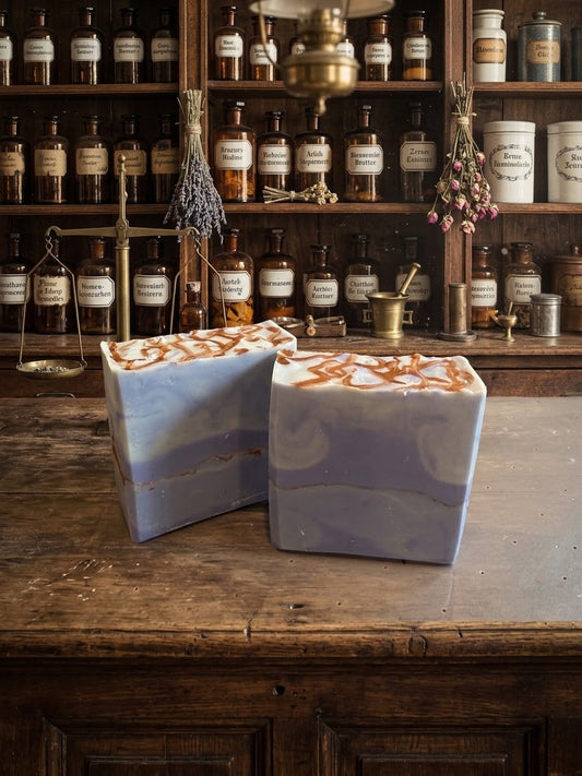 APOTHECARY handmade artisan goat milk moisturizing soap bar