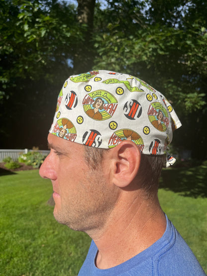 Debbie Downer SNL skull scrub cap mens